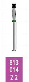 Alpen x1 FG #813.014 Coarse Grit, Double Inverted Cone Amalgam Remover, Single