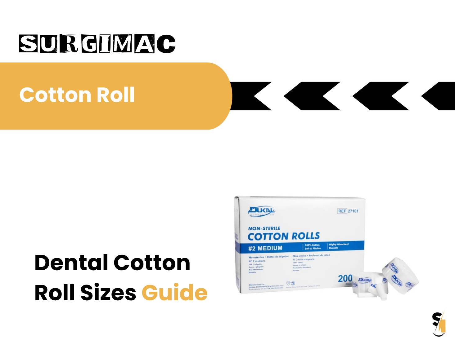 Dental Cotton Roll Sizes: A Complete Procedure Selection Guide