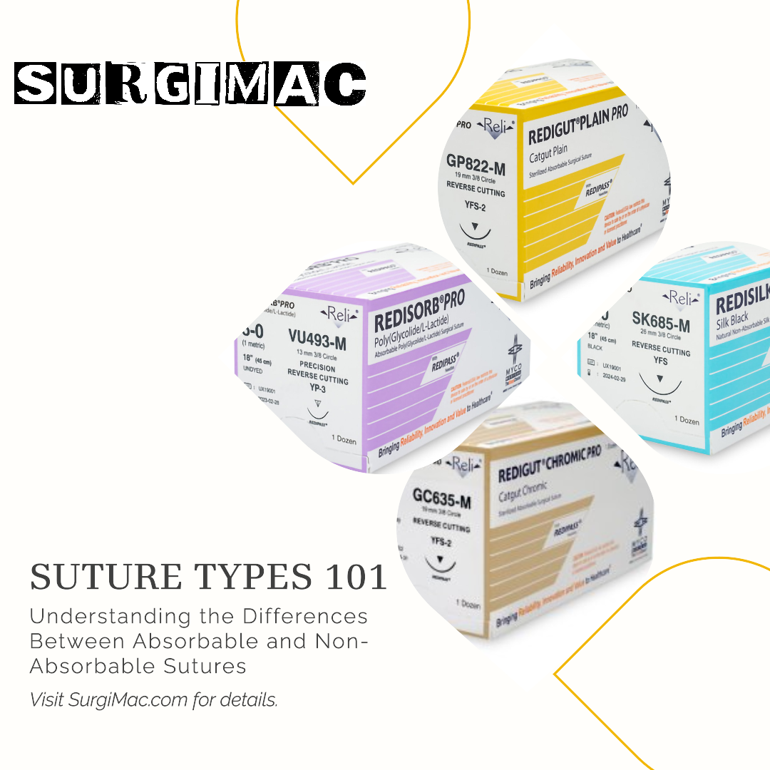 Differences Between Absorbable and Non-Absorbable Sutures