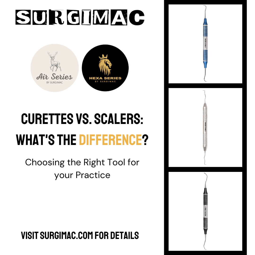 Curettes vs. Scalers: What's the Difference?