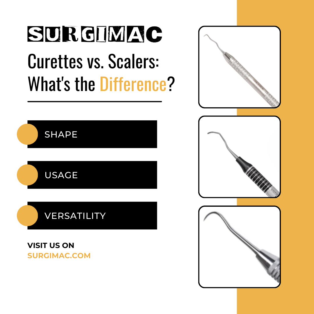 Curettes vs. Scalers: What's the Difference?