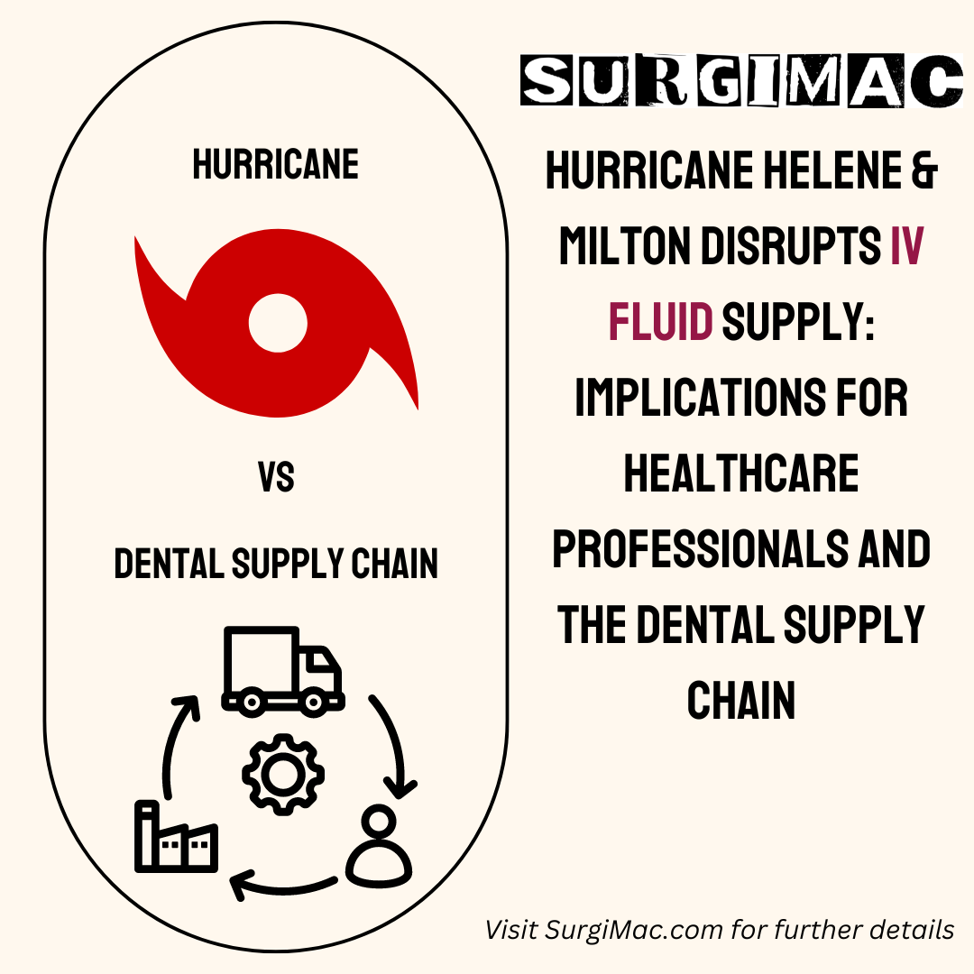 Hurricane Helene and Miltion Disrupts IV Fluid Supply: Implications for Healthcare Supply Chain