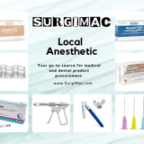SurgiMac's Local Anesthetic Supplies: Safe and Effective Pain Relief