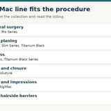 Which SurgiMac Line Fits the Procedure