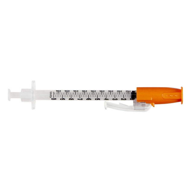 Safety Insulin Syringe with Needle SurgiMac