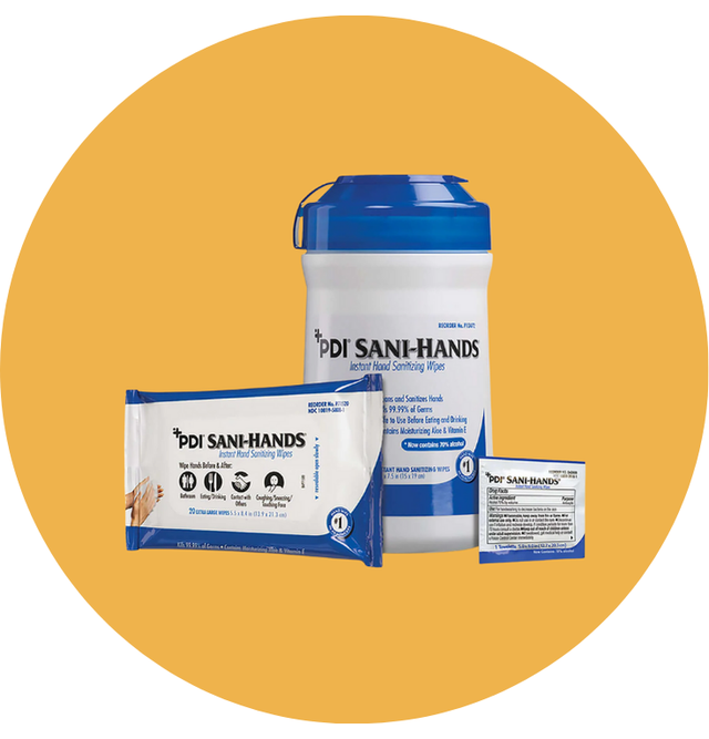 Hand Sanitizing Wipes SurgiMac