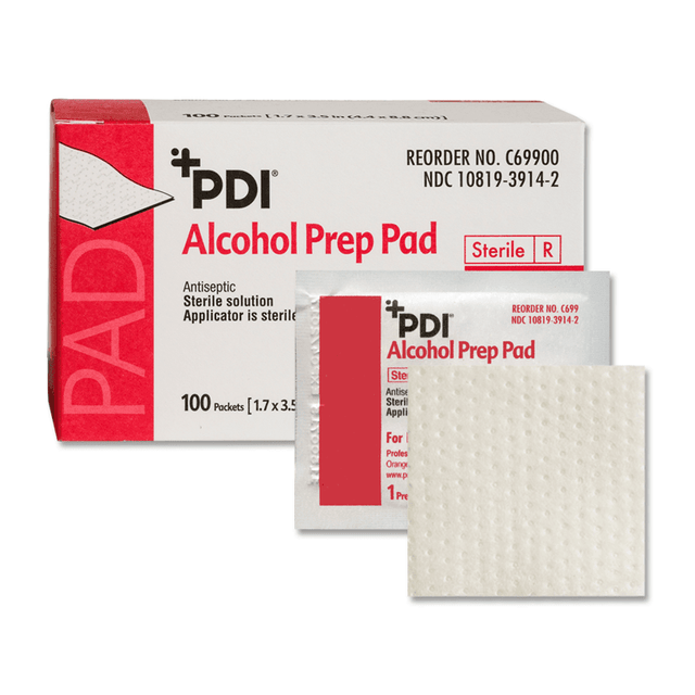 Alcohol Prep Pads SurgiMac