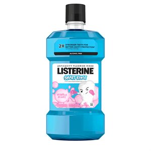 Listerine Oral Rinse, Bubble Blast Flavor, 500mL, 6/cs | SurgiMac Dental Supply