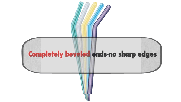 MARK3 Multicolored Disposable Plastic Air Water Syringe Tips 250/pk. E760-51202