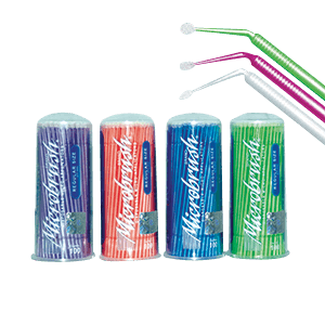 Microbrush Tube Series, Fine Yellow and Pink micro-applicators. 400/pk MFA400