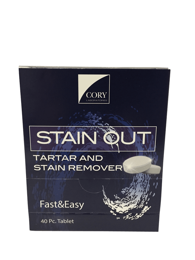 Silmet | Pro2SonicTab Stain Out STAIN OUT Tartar & Stain remover, 40/BX | 205-TSR40