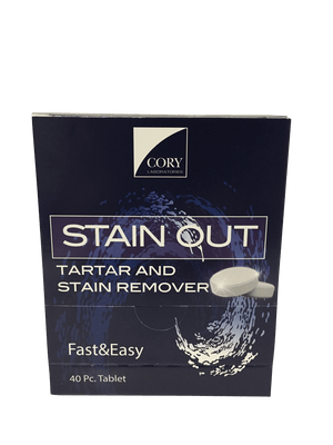 Pro2SonicTab Stain Out STAIN OUT Tartar & Stain remover, 40/BX 205-TSR40