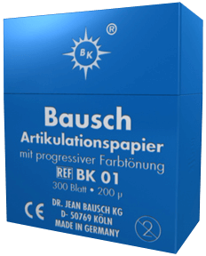 Bausch Articulating Paper 610-BK-62
