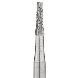 Alpen/Speedster FG #701G Cross Cut Fissure Tapered Carbide Bur, Package of 10 | SurgiMac Dental Supply