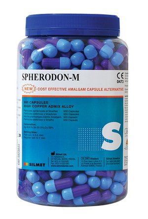 Spherodon-M 2 Spill Fast Set Admix Alloy 45.5% Ag. 500/jr. - Silmet 104-0-120492