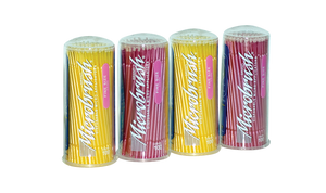 Microbrush Tube Series, Fine Yellow and Pink micro-applicators. 400/pk MFA400