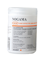 Nogama 1 spill Dispersed Phase Alloy, Regular Set, 50 Capsules/Jar. 69.5% Ag 104-0-111471