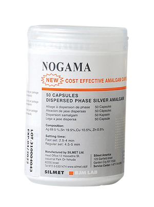 Silmet Nogama Amalgam Alloy 50/pk 104-0-111491