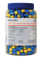 Silmet | Nogama 2 1 spill Dispersed Phase Alloy, Fast Set, 500 Capsules/Bulk Pack. 69.5% | 104-0-110491