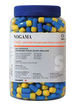 Nogama 2 3 spill Dispersed Phase Alloy, Fast Set, 500 Capsules/Bulk Pack. 69.5% 104-0-110493
