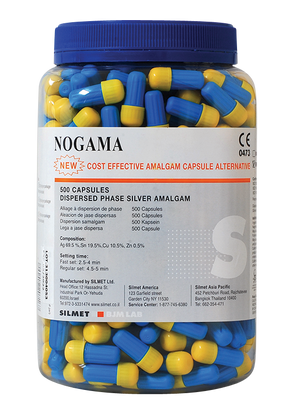 Nogama 3 spill Dispersed Phase Alloy, Regular Set, 500 Capsules/Bulk Pack 104-0-111493