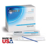 MARK3 Sodium Fluoride Varnish 5% with Tricalcium Phosphate for Dental Care - 50 Unidose Packs 100-7100