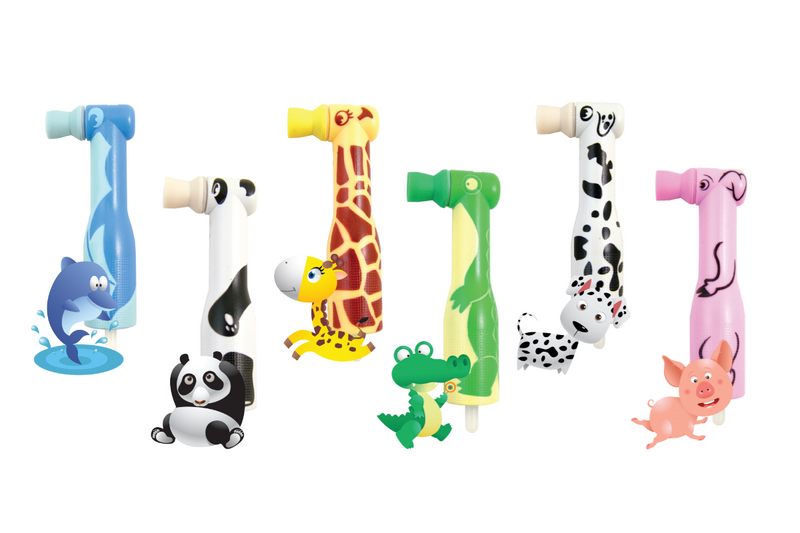 Pacdent FUNimals Disposable Prophy Angle 100/bx 166-100A