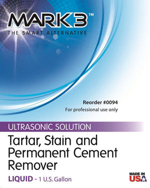 Tartar, Stain & Permanent Cement Remover - Ultrasonic Solution by MARK3 100-0094