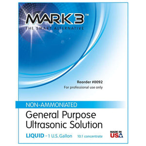 General Purpose Ultrasonic Solution - Non-Ammoniated by MARK3 100-0092