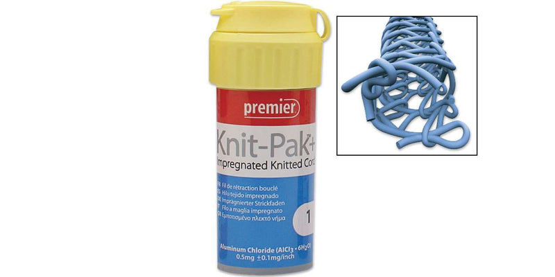 Premier Knit-Pak Plus Impregnated Knitted Retraction Cord 9007564