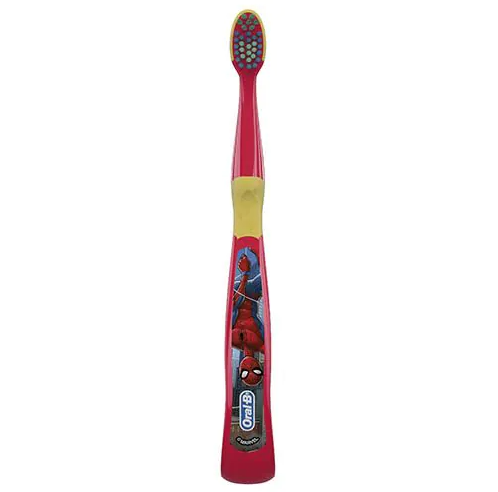Kids Toothbrush, 3+ Years, with Marvel Spiderman Character Graphics, 6/bx 80355763