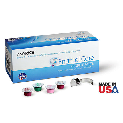 MARK3 Enamel Care Prophy Paste 200/pk | 100-1570 | | Dental Merchandise, Dental Supplies, Preventives, Prophy Paste | MARK3 | SurgiMac