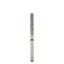 Two Striper FG #250.9 Coarse Diamond Bur, Bevel-End Cylinder. Pack of 5