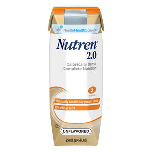 Tube Feeding Formula Nutren 2.0 Unflavored Liquid 00798716162302