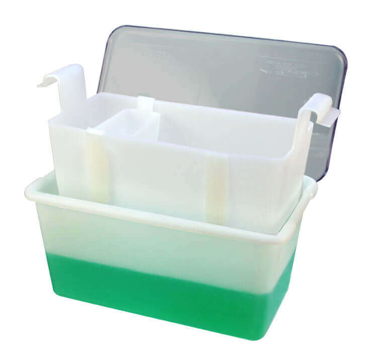 Cetylite C-Tub Instrument Receptacle for Infection Control Solutions (Tub, Lid, Lg & Mini Bskts) | SurgiMac Dental Supply