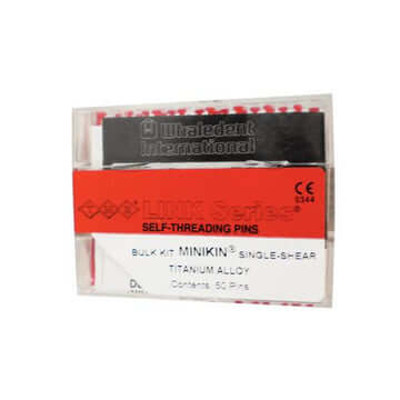 TMS Link L-812 Minikin Red, Bulk .017" / .425 mm Titanium Alloy Single Shear | SurgiMac Dental Supply