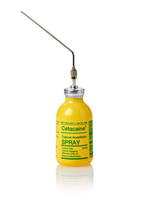 Cetylite Cetacaine Topical Anesthetic Spray (20g Bottle, 1 SS Cannula) | SurgiMac Dental Supply