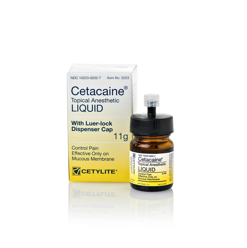Cetylite Cetacaine Topical Anesthetic Liquid, 11g Bottle, 1/Pk | SurgiMac Dental Supply