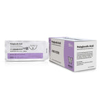 SurgiMac 5-0 30" Braided and Coated Suture, 19 mm 3/8 Circle Reverse Cutting Needle, MacSuture, 12/Pk | SurgiMac Dental Supply