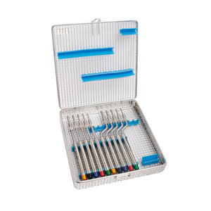 SurgiMac #10 Instrument Cassette with Double Compression Rail, Stainless Steel, Pro Series, 1/Pk | SurgiMac Dental Supply