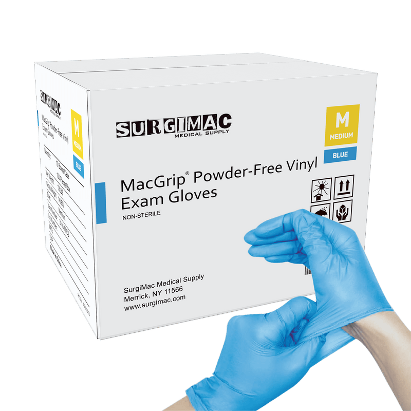 Vinyl Exam Glove MacGrip: Affordable Hand Protection - SurgiMac 3116-M-CS