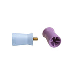 Young Turbo Plus, Screw, Latex Free, Firm, Light blue, Prophy Cups, 144/cs 053801