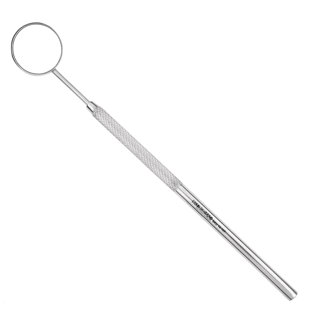 SurgiMac Mirror w/ Handle, Simple stem, Stainless Steel, Eco Series, 1/Pk