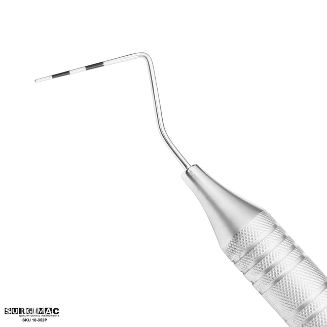 SurgiMac CP-12 Color-Coded Probe (3-6-9-12 mm), Single-Ended, Stainless Steel, Pro Series, 1/Pk
