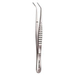 SurgiMac #317 College Cotton and Dressing Pliers, 6" Regular Serrated, Stainless Steel, Eco Series, 1/Pk | SurgiMac Dental Supply