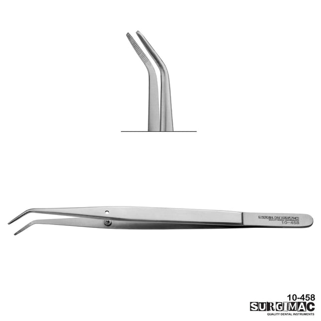 SurgiMac College Cotton Pliers, Stainless Steel, Air Series, 1/Pk | SurgiMac Dental Supply