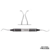 SurgiMac #15/16 Gracey Curette, Double-Ended, Black(TiN) Coated, Stainless Steel, Air Series, 1/Pk