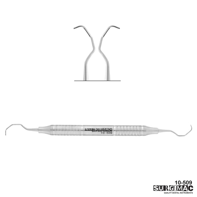 SurgiMac #17/18 Gracey Curette, Double-Ended, Stainless Steel, Air Series, 1/Pk | SurgiMac Dental Supply