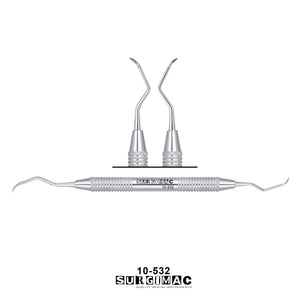 SurgiMac M23 Scalers, Hand Scaling Instruments, Double-Ended, Stainless Steel, 1/Pk | SurgiMac Dental Supply