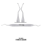 SurgiMac #1 Buccal-Lingual Quetin Furcation Curette, Double-Ended, Stainless Steel, Air series, 1/Pk